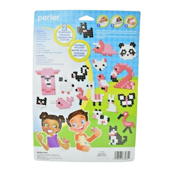 Perler Rosy Animals Kit 2404 Pieces Fusible Bead Kit 38 Projects (New) - Picture 5 of 5